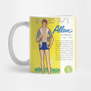 retro allan doll Mug